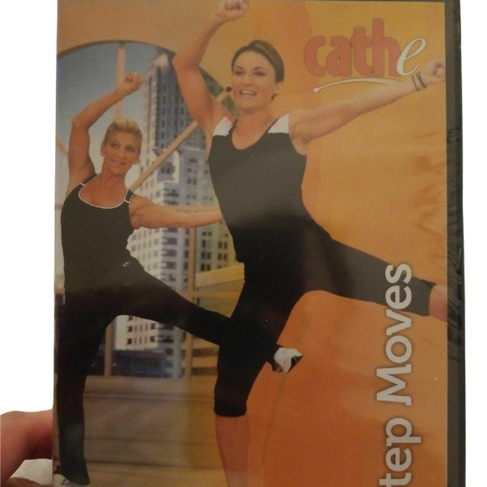 CATHE NWT NIB NEW UNOPENED Step Moves Fitness Health Exercise Cardio DVD